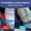 Lumbar Support Pillow For Office Chair, Car Lower Back Pain Relief, Memory Foam