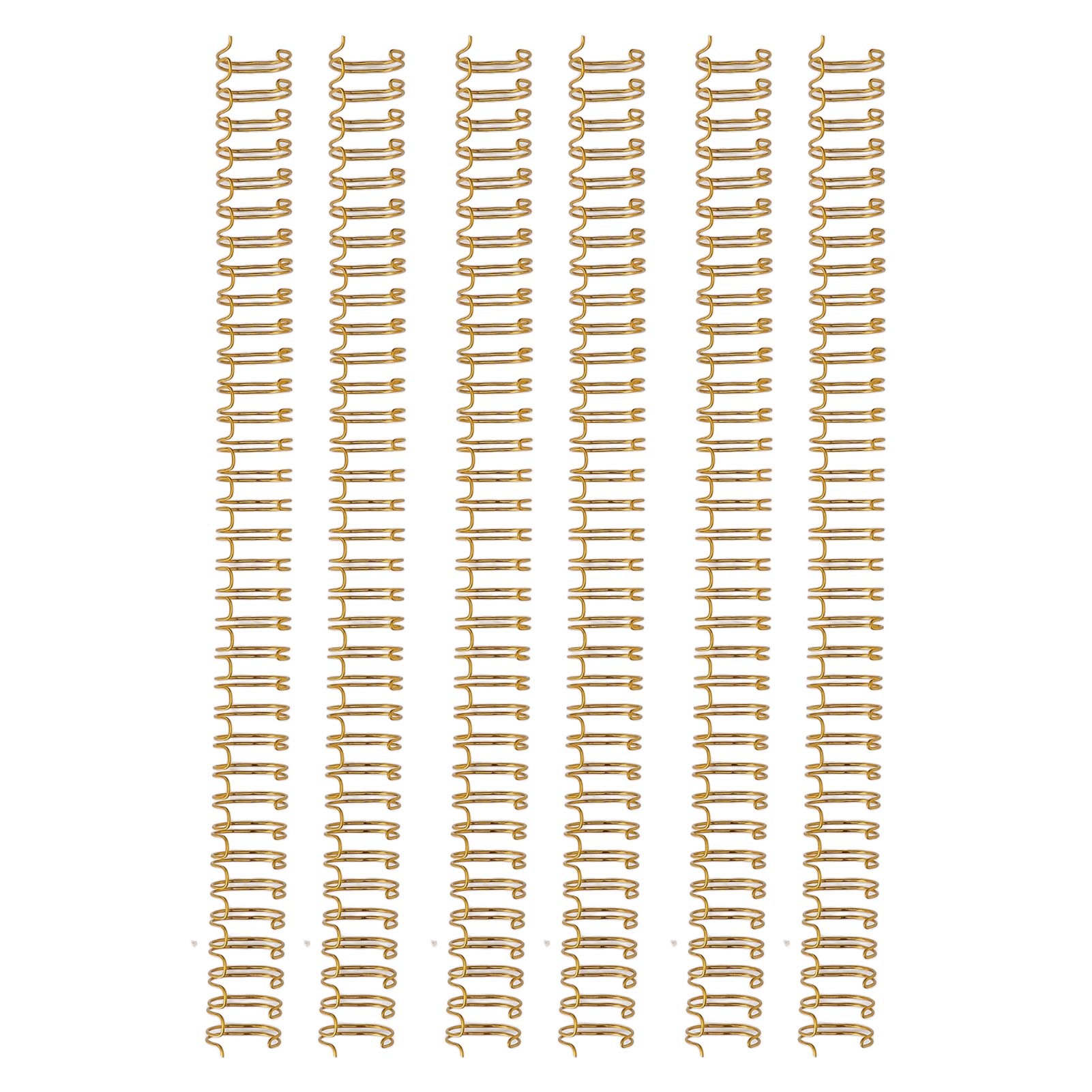 100PCS Spiral Binding Coils 34 31 Pitch Paper Double Wire Binding Spines 120 Sheets Capacity 143mm Diameter 2390₽