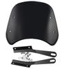 Universal Motorcycle Windshield Wind Deflector For Harley For Yamaha XSR For Royal Enfield Triumph Windscreen Fairing