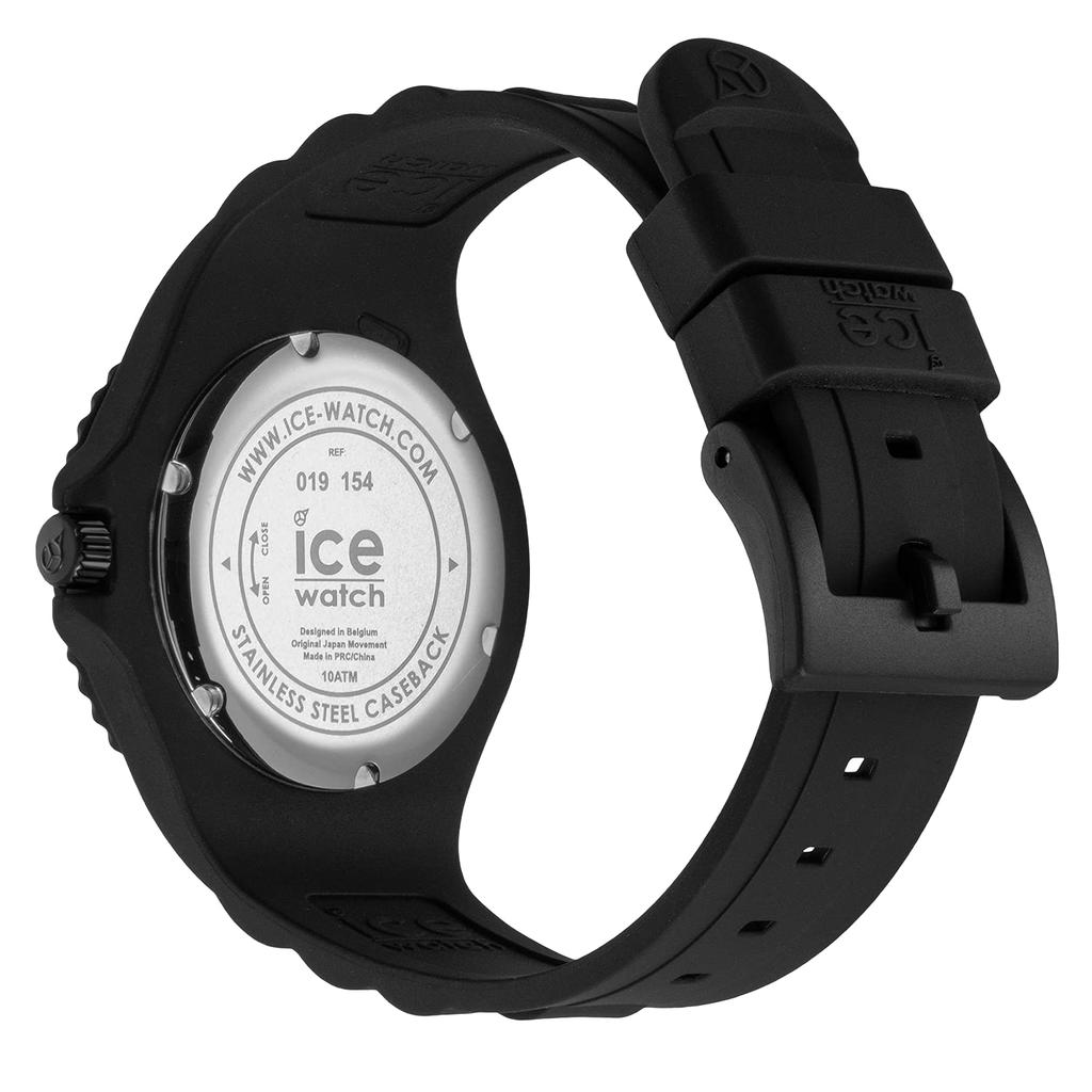 Authorized Ice-watch Authorized Dealer [Ice-watch] Ice-Watch Men's Unisex Watch 019154 ICE Generation Black Forever Medium