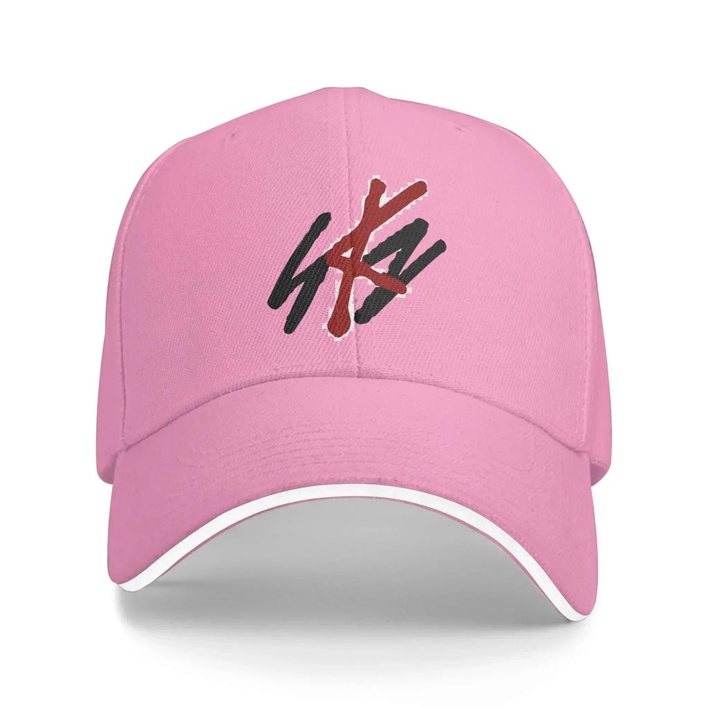 Summer Casual Baseball Cap SKZ Logo Running Hippie Trucker Hat For FeUnisex Unisex SunProof yk Retro Baseball Caps