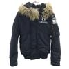 HYSTERIC GLAMOUR Primaloft N2B Fur Down Jacket Free Black Hoodie Women Used