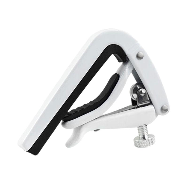 Guitar Capo Metal Tunings Clamp Ukulele Capo Metal Texture Guitar Replacement Part for Acoustic and Electric Guitars