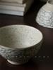 Creative Handmade Ceramic Vintage Rough Rice Bowl Dessert Breakfast Yogurt Oatmeal Party Tableware Eco-Friendly Dishwasher Safe