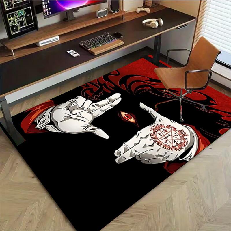 1pc Sorcery Magic Carpet Anti Slip Polyester Floor Mat for office.Bedroom