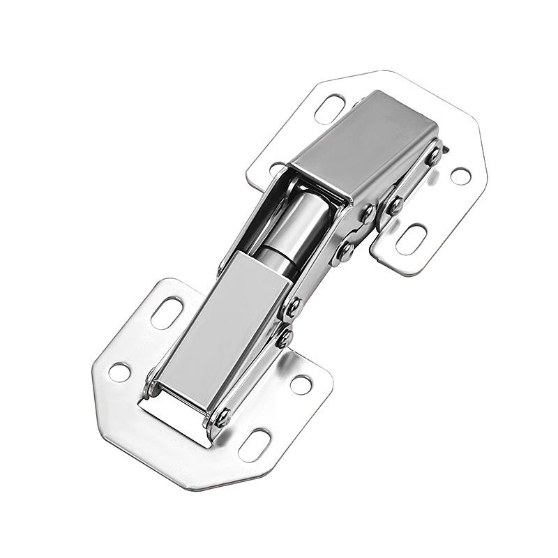 2 Pezzi Cerniere Nascoste per Mobili da Cucina in Acciaio Inox Supporto Porta Camper Auto Ferramenta per Mobili Cerniere Nascoste