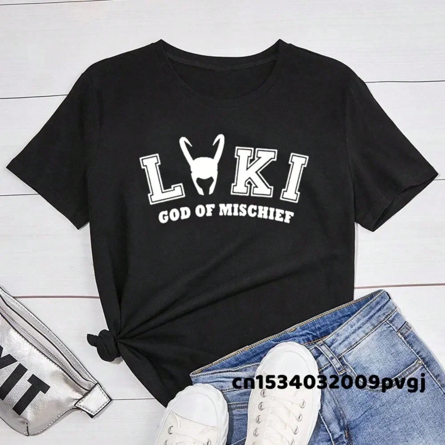 God Of Mischief unisex T-Shirt Horned Helmet   T-Shirt Funny TV Series Street  Short Sleeve T-Shirt S разноцветный