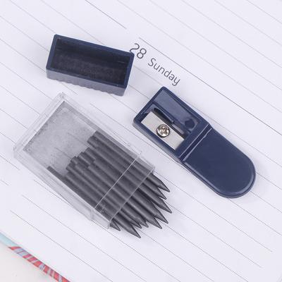1 Set Mijn Kompas Wijzer Slijper Potloodstift Schrijfwaren Kompas Kern Met 2Mm Handmatig Kantoor Draagbaar Opberg