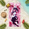 Anime Yandere Simulator Game Towel Soft Pool Gift For Travel Gym Shower Camping Quick Dry Sports Beach Towels