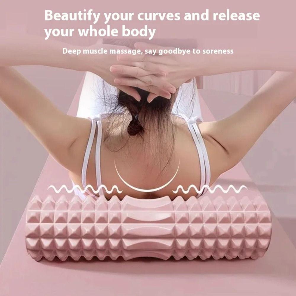 High Density Fitness Back Roll Trigger Point Fitness Yoga Column Yoga Foam Roller Exercise