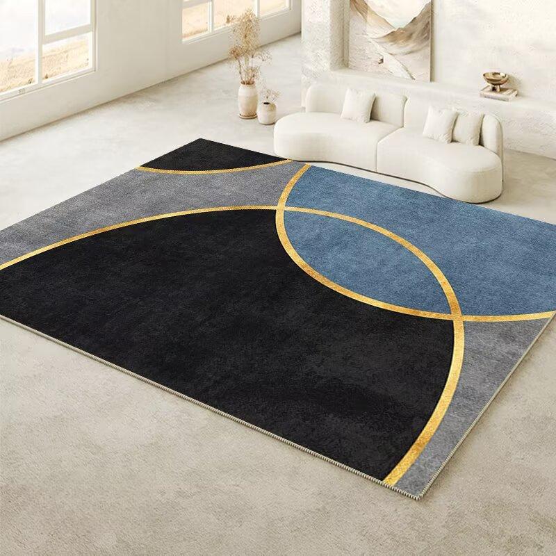 Abstraktní Velké Koberce do Obývacího Pokoje Moderní Lehký Luxus Dekorace Ložnice Koberce 200x300cm Přizpůsobená Podložka na Podlahu Koberce do Společenské Místnosti