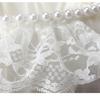 Ivory White Rose Wedding Flower Basket for Bride and Flower Girl