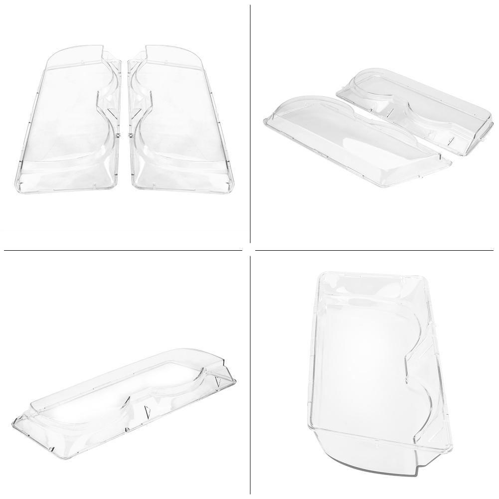 1 Pair Headlight Headlamp Clear Lens Cover for BMW E38 728i 730i 735i 740i 19992001