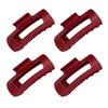 1/2/4Pcs Women Hair Claw Flexible Clamping Lightweight Square Frosting Hairpins Multifunctional Styling Tool