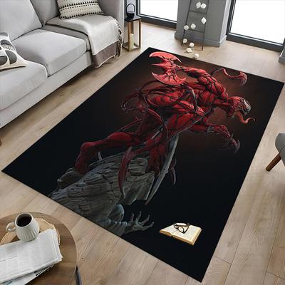 Carnage Statue Display Carpet For Playroom Bedroom Living Room Sofa Home Decorkids Game Area Rug Nonslip Floor Mat
