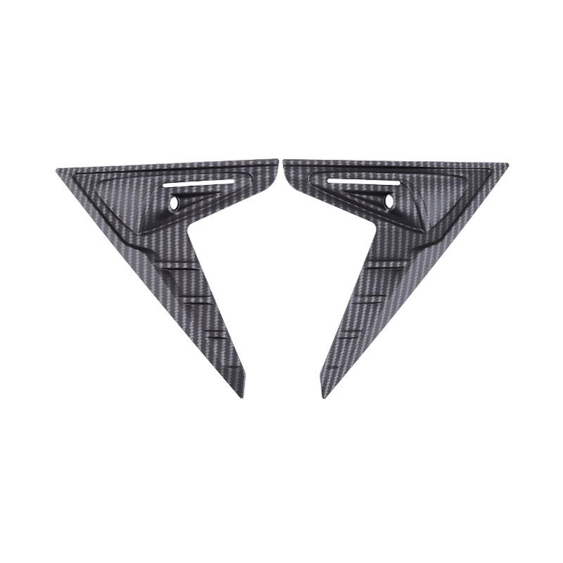Car Side Camera Cover for Tesla Model 3 Y Thunder Fender Flanks Wing Blade Panel Spoiler Covers Protective Shell