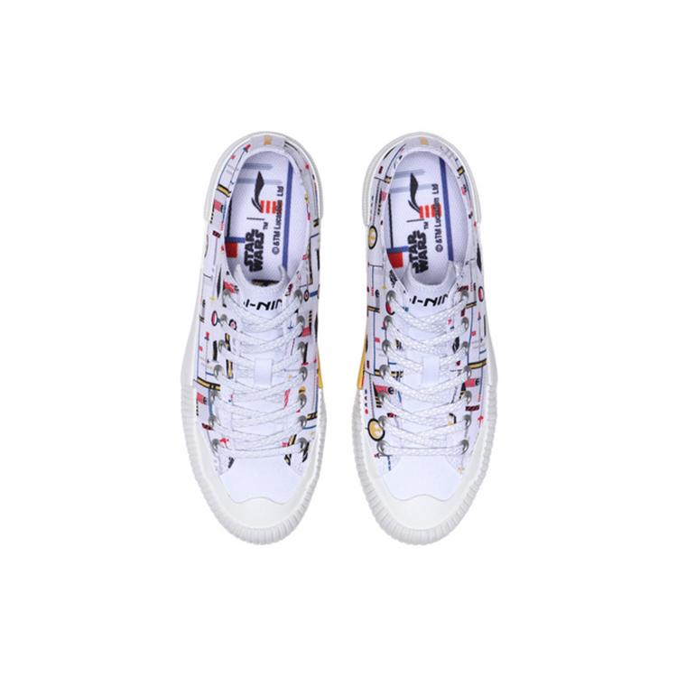 Li Ning Low top Skateboard Shoes Women's White AGCQ282-2