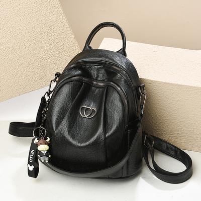 Backpack Fashion Women's Bag 2025 New Women's Simple Shoulder Bag Fashion Trend Versatile Backpack Large Capacity