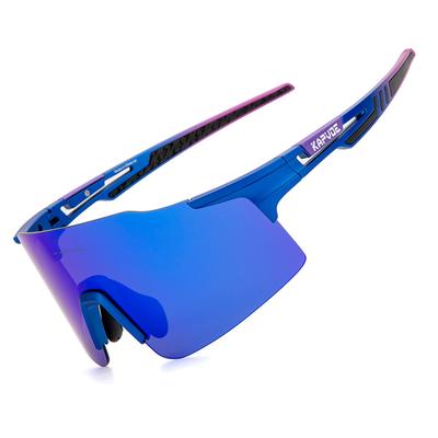 Kapvoe Fahrradbrille, winddicht, UV-Schutz, Offroad-Brille, Sportsonnenbrille für Radfahren und Laufen