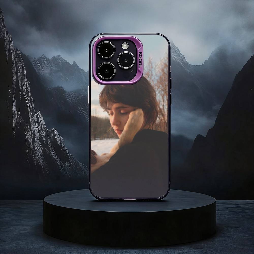 Singer C-Clairo Charm Phone Case For iPhone17,16,15,14,13,12,11 Plus,Pro Max Black Candy silver phone case iPhone14Plus