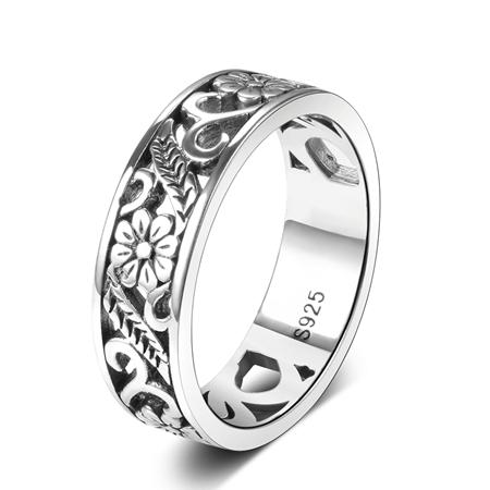 

Finger Rings Charms Silver S925 Original Design Women s Silver None Stones Classic Round Ring Fine Jewelry Gift Hotsale 6