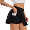 Gonna Versatile Donna Skort Yoga Stile A-line Sportivo con Fodera Colore Unico Tessuto Confortevole Sexy