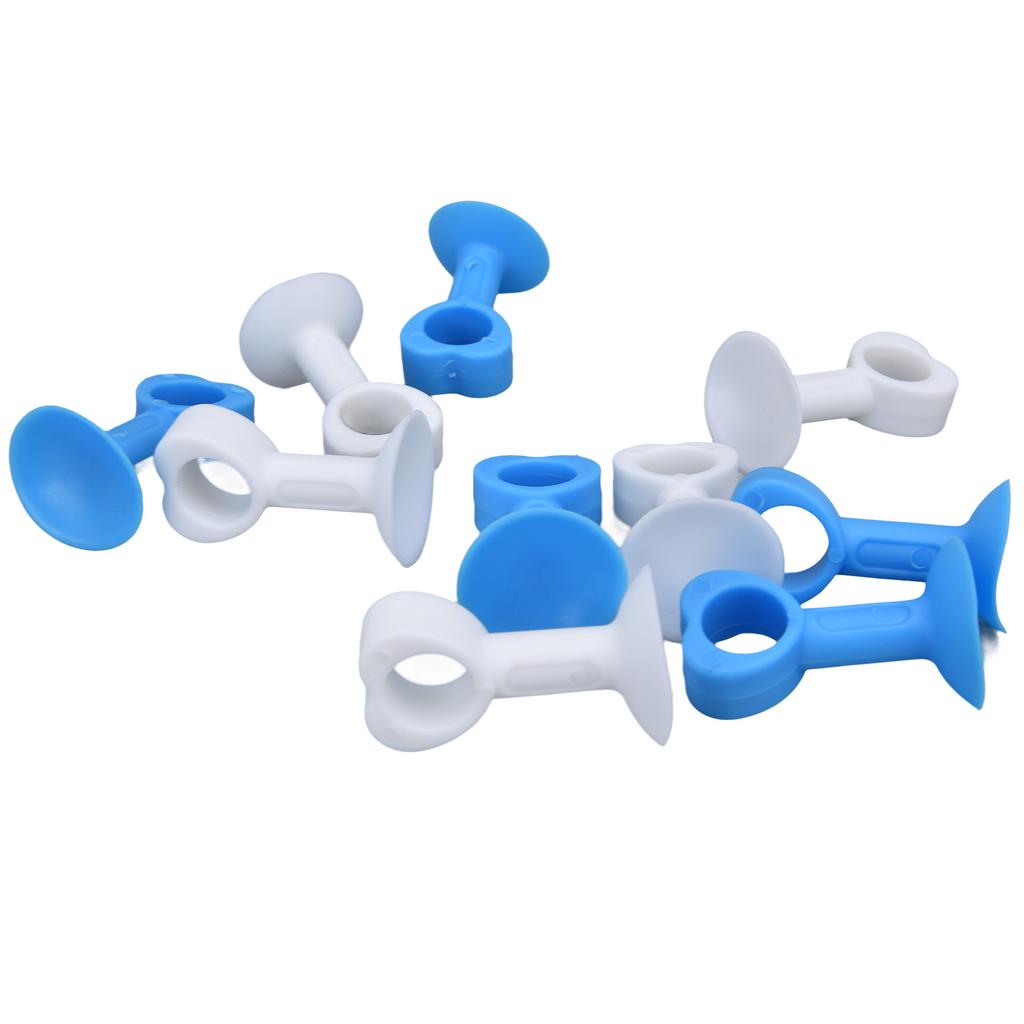 10Pcs Washer Door Prop Soft Durable Rubber Suction Cup Design Keey Dryness Air Circulation Washing