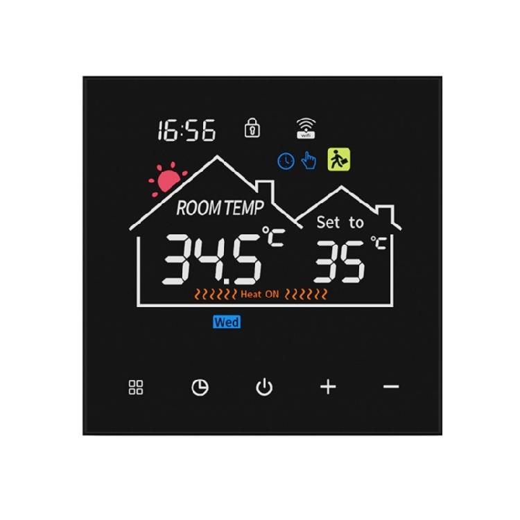 16A WiFi Regulator Electric Heating With Speech Command Application Set Thermoregulation