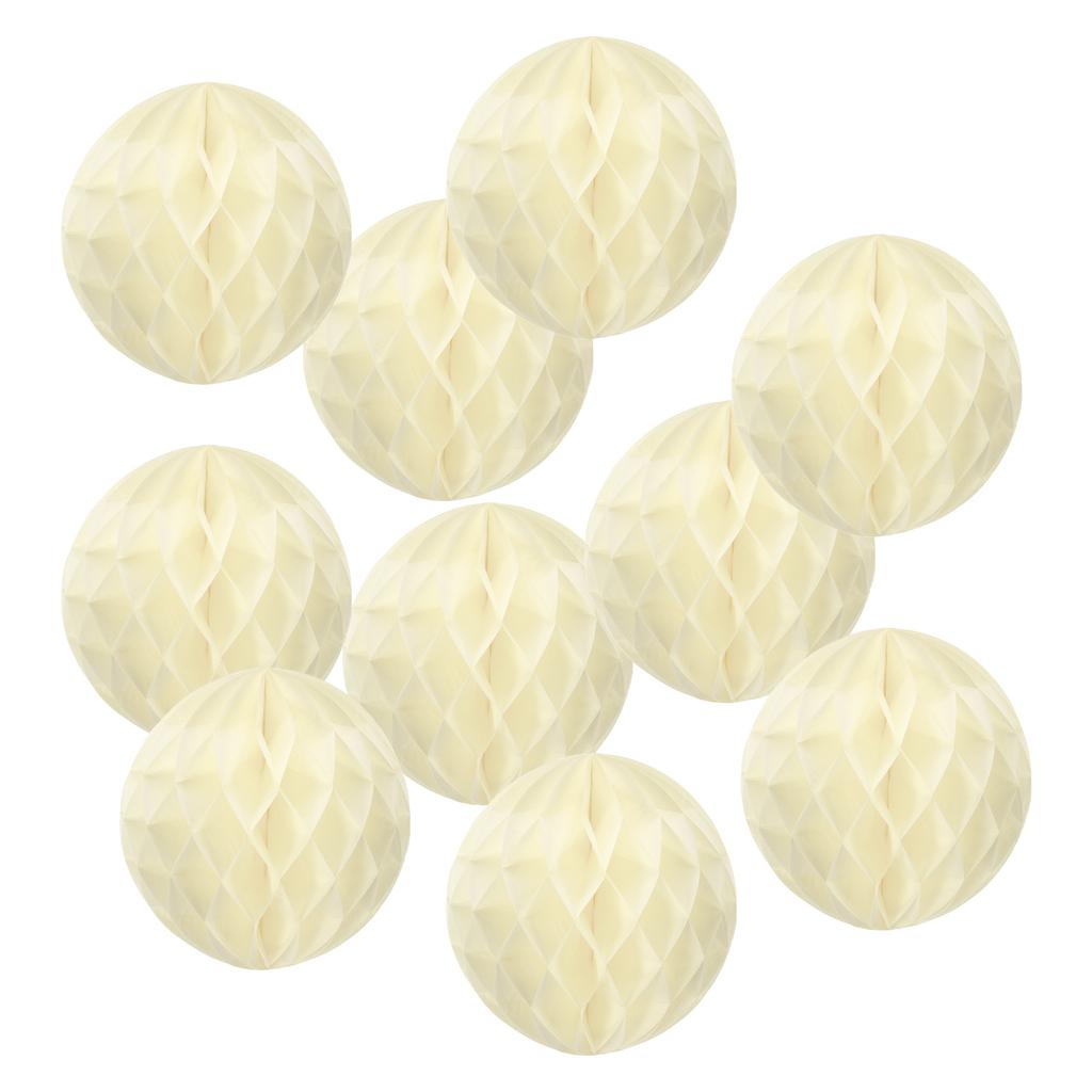 10pcs Tissue Paper Pom Poms Flower Balls Party Hanging Paper Flower Balls Decoration for Birthday Wedding Home Backdrop Decor