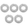 5Pcs Miniature Ball Bearings Stainless Steel High Speed Equipment Parts S6208ZZ 80x40x18mm