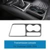 Soft Carbon Fiber Interior Sticker for Dodge Challenger 2008 2009 2010 2011 2012 2013 2014 Car Accessories Gear Shift Cover