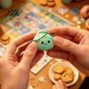 Cute Desk Accessory 24 Day Christmas Countdown Calendar, Soft TPR Bun Squeeze Toy Birthday Gift for Children Set Stress Relief, Festive Holiday