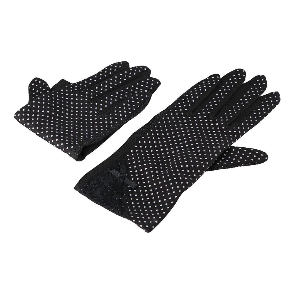 Summer Stretch Slip Resistant Breathable Driving Glove Lace Gloves Sunscreen Gloves