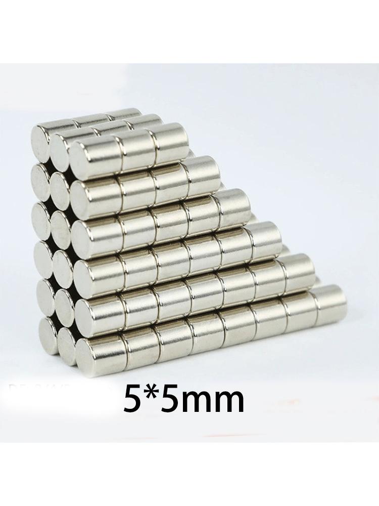 10pcs 5/8mmx5 Heavy Duty 8x5mm & 5x5mm Magnets - Grade for Motors, Sensors, CNC Tools