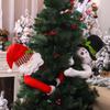 New Santa Claus Tree Topper with Snowman Ornament, Christmas Tree Decoration Set for Festive Atmosphere and Holiday Home Decor