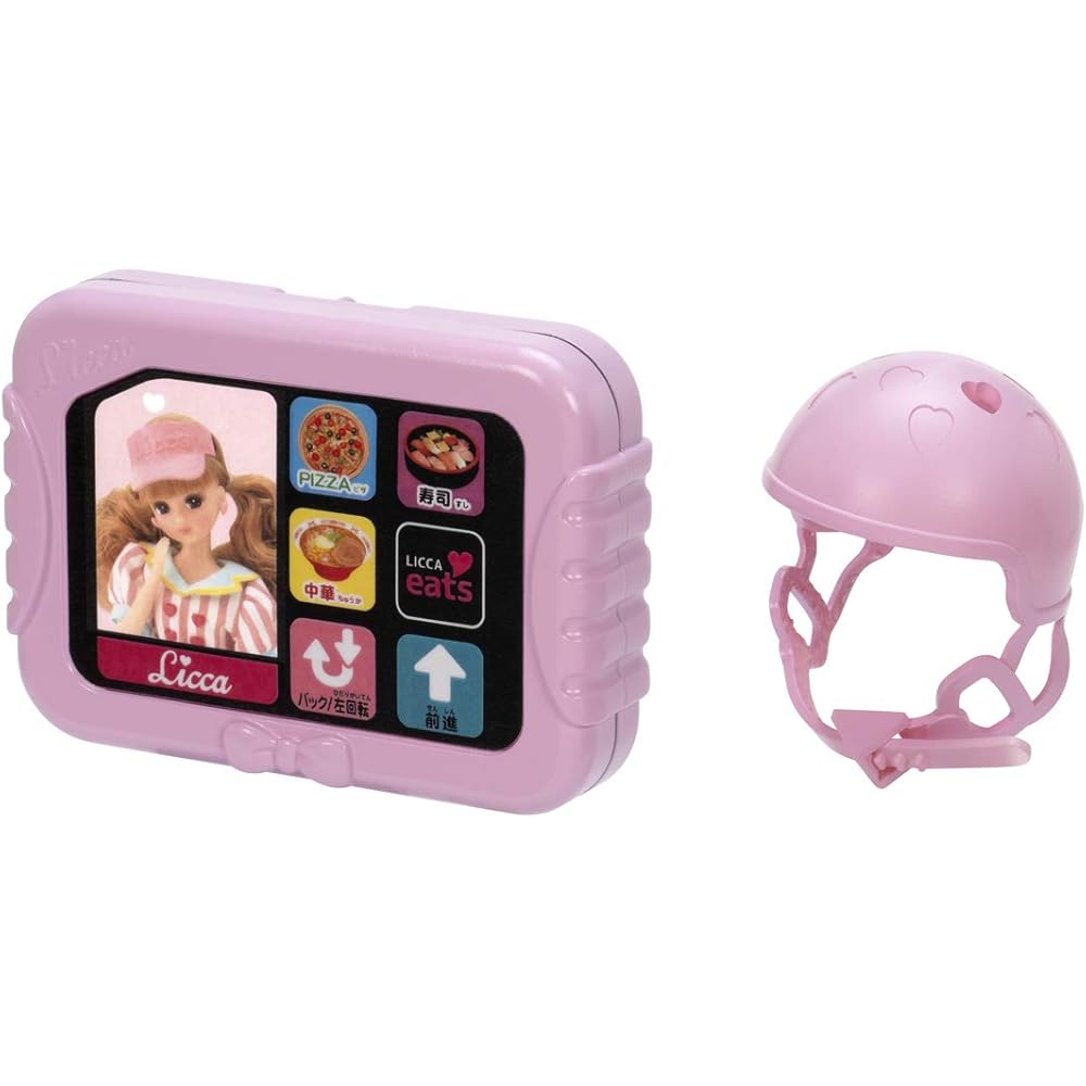 Takara Tomy Licca-chan Delivery Scooter 10 x 27 x 21 cm for Ages 3 and Up
