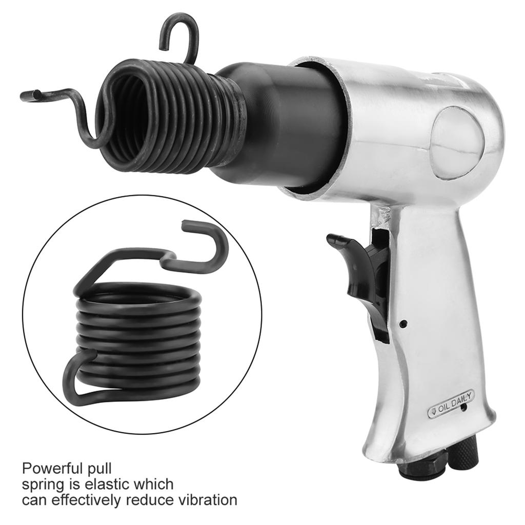 Pneumatic Hammer Handheld Air Hammer Industrial Powerful Handle Straight Type Air Chisel Pneumatic Hammer Shovel Tool 150mm