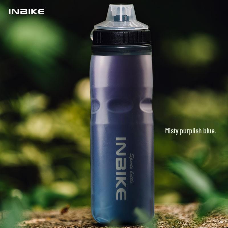 INBIKE 600ml Large Capacity Bike Water Bottle - Outdoor Squeeze Type, Ideal for Road Cycling Sports