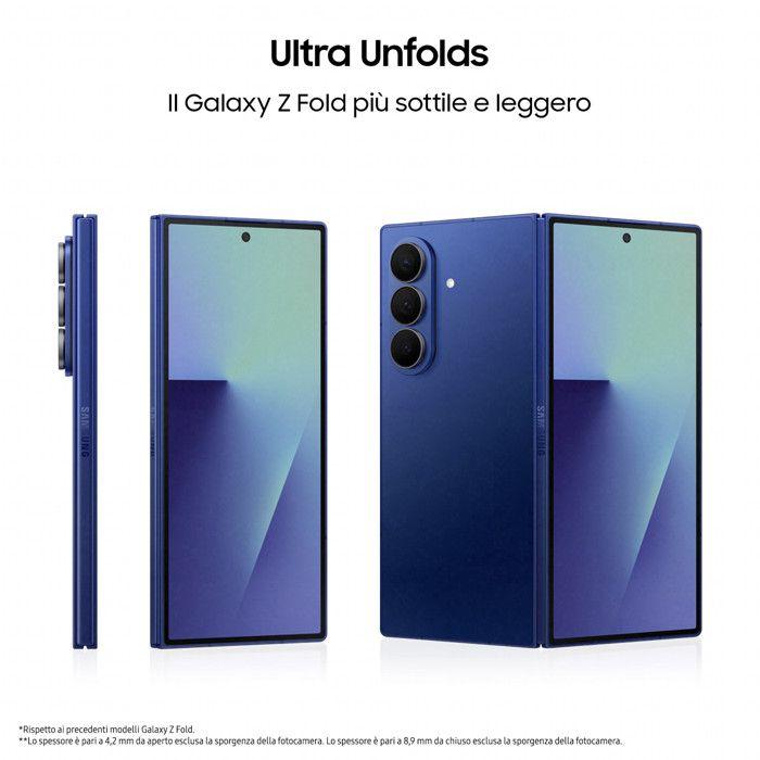 Samsung Galaxy Z Fold7 Smartphone AI 12GB RAM 512GB 200MP Blu