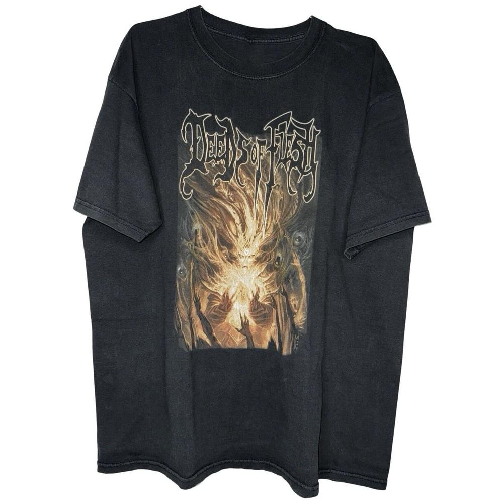 Deeds of Flesh Band Crown of Souls Unisex Adult T-Shirt All Size Unisex T-Shirt S
