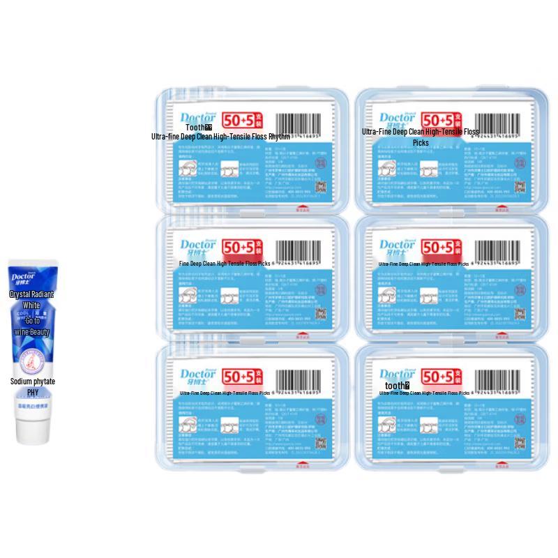 Доктор. Зубочистки-флосс Ya Super Fine Deep Clean