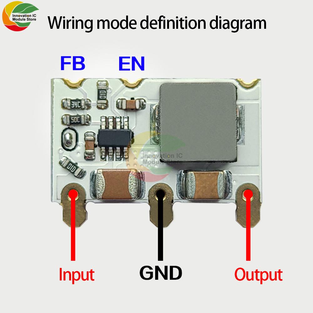 Mini DC-DC 12-24V To 5V 3A Step Down Power Supply Module Voltage Buck Converter Adjustable 97.5% 1.8V 2.5V 3.3V 5V 9V 12V