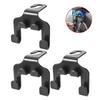 1/2/3/4/5Pcs Car Seat Headrest Hook 4 Pack Hanger Storage Organizer Universal For Handbag Purse Coat Fit Universal Vehicle