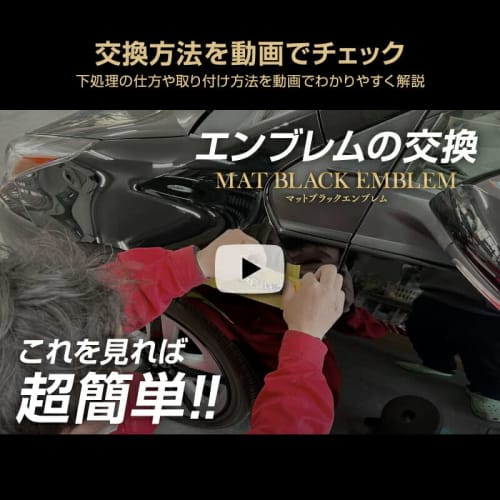 HYOGO PAINT Genuine Parts Painting Toyota Compatible Item Land Cruiser Prado Matte Black Rear Emblem TX 75441-60560