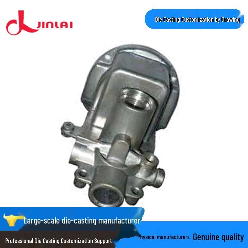Aluminum die casting molds and parts with surface treatment; customizable high-pressure die casting available.