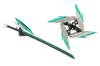 Kotobukiya Megami Device 07 Ninja Blade Kazakiri Scale Plastic Approximately 170mm Long M.S.G Hayate, 1/1 Model,