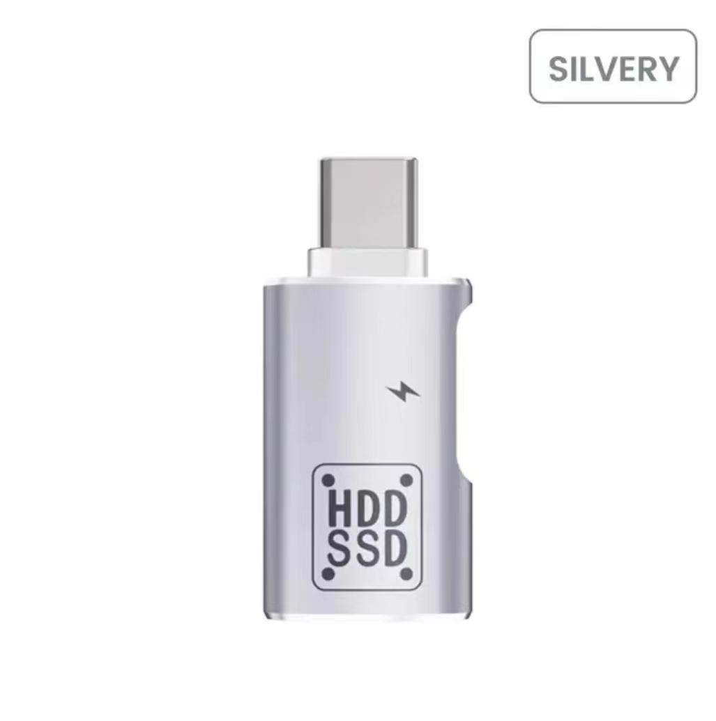 

Для HDD SSD Type C OTG адаптер USB-C папа на USB 2.0 мама с зарядным портом Type-C адаптер для Xiaomi Huawei разъем серебряный