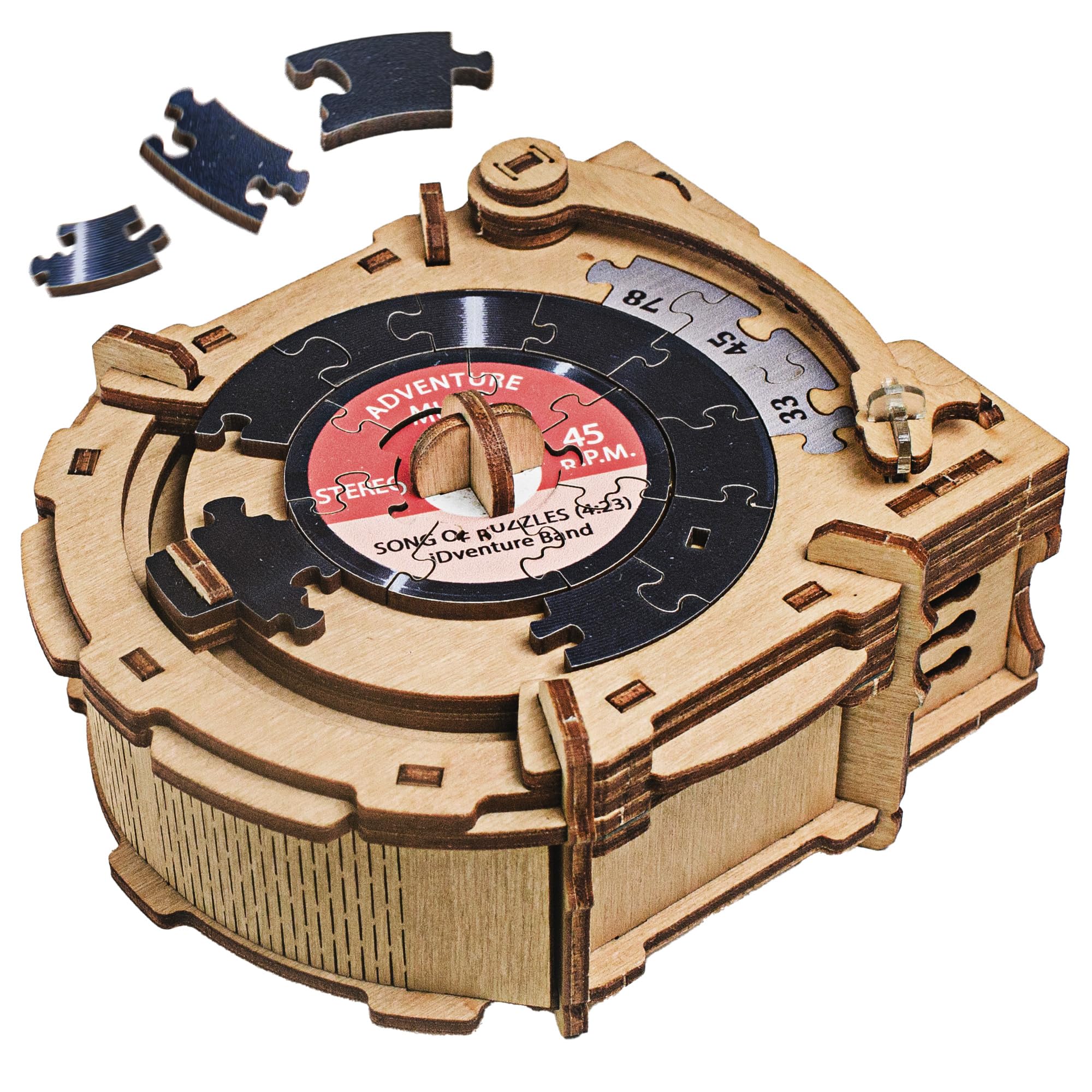 

iDventure Cluepuzzle - Коробка-пазл - Сложная подарочная упаковка - 3D-пазл для взрослых - Игра в стиле квест-комнаты - Головоломка - Гаджет для подарка на день рождения для