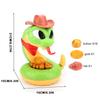 Electric Scary Rattlesnake Trick Toy Funny Desktop Multiplayer Interactive Toy Party Game Biting Hand Rattlesnake Antistress Toy