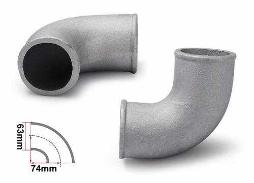 

Intercooler turbine aluminum elbow-2.5 inch